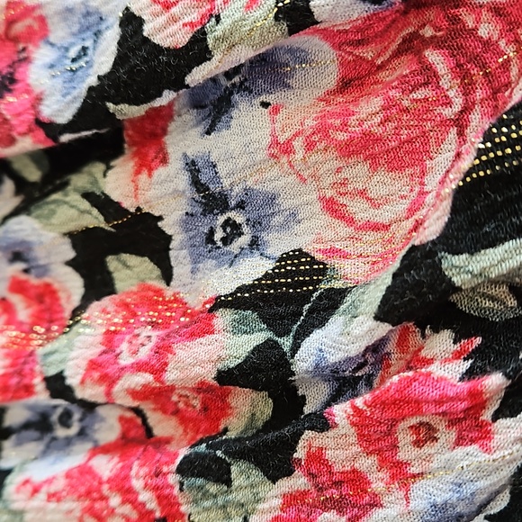 Dynamite Floral Off Shoulder Blouse, Size S - Picture 10 of 10